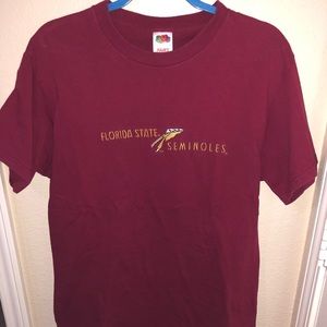 FSU embroidered vintage t-shirt